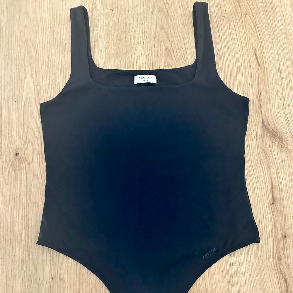 Aritzia Contour Bodysuit- Black (Extra Large) - Picture 3 of 7